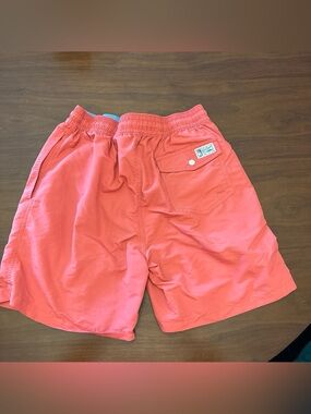 Polo by Ralph Lauren Coral Men's Athletic Shorts